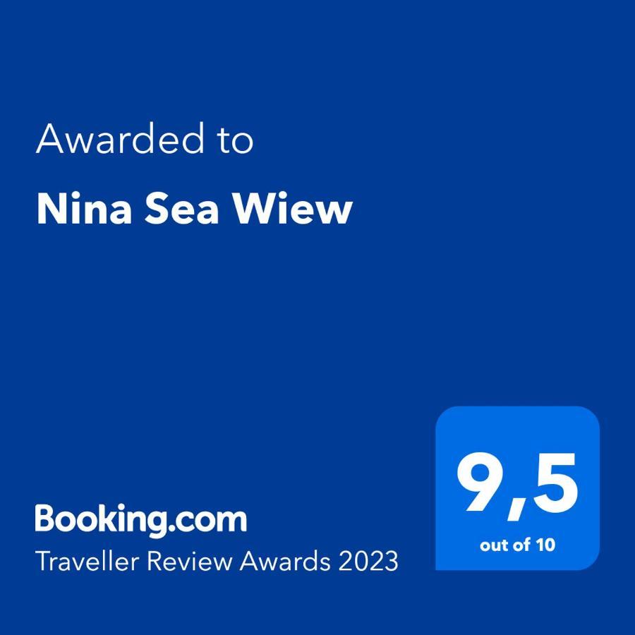 Ferienwohnung Nina Seaview Novi Vinodolski Exterior foto