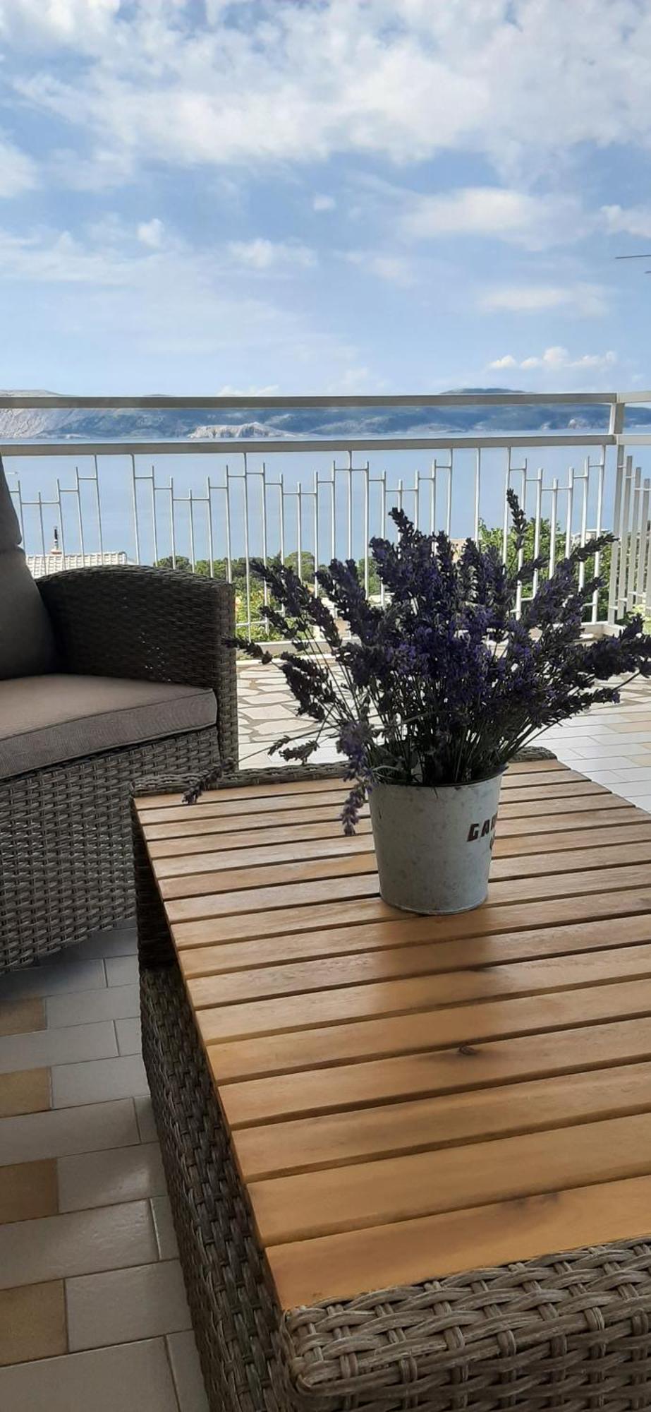 Ferienwohnung Nina Seaview Novi Vinodolski Exterior foto